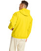 Hanes Unisex Ecosmart® 50/50 Pullover Hooded Sweatshirt athletic yellow ModelBack