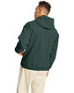 Hanes Unisex Ecosmart® 50/50 Pullover Hooded Sweatshirt athletic dk gren ModelBack
