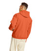 Hanes Unisex Ecosmart® 50/50 Pullover Hooded Sweatshirt texas orange ModelBack
