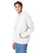 Hanes Unisex Ecosmart® 50/50 Pullover Hooded Sweatshirt white ModelQrt