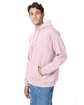 Hanes Unisex Ecosmart® 50/50 Pullover Hooded Sweatshirt pale pink ModelQrt