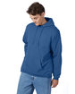 Hanes Unisex Ecosmart® 50/50 Pullover Hooded Sweatshirt denim ModelQrt