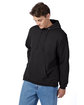 Hanes Unisex Ecosmart® 50/50 Pullover Hooded Sweatshirt black ModelQrt