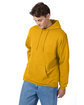 Hanes Unisex Ecosmart® 50/50 Pullover Hooded Sweatshirt gold ModelQrt