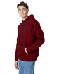 Hanes Unisex Ecosmart® 50/50 Pullover Hooded Sweatshirt athltc cardinal ModelQrt