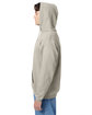 Hanes Unisex Ecosmart® 50/50 Pullover Hooded Sweatshirt sand ModelSide