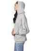 Hanes Unisex Ecosmart® 50/50 Pullover Hooded Sweatshirt ash ModelSide