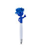 MopToppers Thumbs Up Screen Cleaner With Stylus Pen blue ModelBack