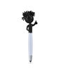 MopToppers Thumbs Up Screen Cleaner With Stylus Pen black ModelBack