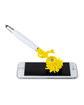 MopToppers Thumbs Up Screen Cleaner With Stylus Pen yellow ModelQrt