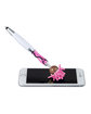 MopToppers Screen Cleaner With Stethoscope Stylus Pen pink ModelSide