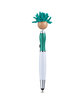 MopToppers Screen Cleaner With Stethoscope Stylus Pen teal ModelBack