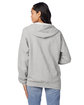 Hanes Adult 7.8 oz. EcoSmart® 50/50 Full-Zip Hooded Sweatshirt ash ModelBack