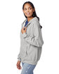 Hanes Adult 7.8 oz. EcoSmart® 50/50 Full-Zip Hooded Sweatshirt ash ModelQrt