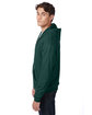 Hanes Adult 7.8 oz. EcoSmart® 50/50 Full-Zip Hooded Sweatshirt deep forest ModelSide