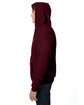Hanes Adult 7.8 oz. EcoSmart® 50/50 Full-Zip Hooded Sweatshirt maroon ModelSide