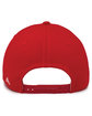 Pacific Headwear Coolcore Sideline Cap red/ white ModelBack