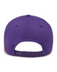 Pacific Headwear Coolcore Sideline Cap purple/ white ModelBack