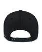 Pacific Headwear Coolcore Sideline Cap black/ gold ModelBack