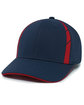 Pacific Headwear Coolcore Sideline Cap navy/ red ModelQrt