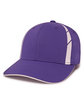 Pacific Headwear Coolcore Sideline Cap purple/ white ModelQrt