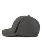 Pacific Headwear Coolcore Sideline Cap graphite/ black ModelSide