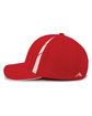 Pacific Headwear Coolcore Sideline Cap red/ white ModelSide