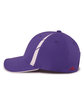 Pacific Headwear Coolcore Sideline Cap purple/ white ModelSide