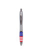 Prime Line Emissary Click Pen - Usa silver ModelSide