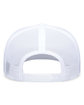 Pacific Headwear Weekender Trucker Hat white/ blck/ wht ModelBack