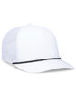 Pacific Headwear Weekender Trucker Hat white/ blck/ wht ModelQrt