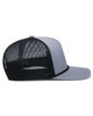 Pacific Headwear Weekender Trucker Hat graph/ blk/ grap ModelSide