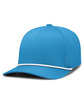 Pacific Headwear Weekender Perforated Snapback Cap ocean blue/ wht ModelQrt