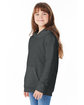 Hanes Youth 7.8 oz. EcoSmart® 50/50 Pullover Hooded Sweatshirt charcoal heather ModelQrt