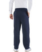 Champion Adult Powerblend® Open-Bottom Fleece Pant with Pockets navy ModelBack