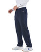 Champion Adult Powerblend® Open-Bottom Fleece Pant with Pockets navy ModelQrt