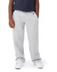 Champion Youth Powerblend Open-Bottom Fleece Pant with Pockets  