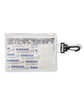 Prime Line First Aid Kit in PVC Pouch clear ModelBack