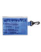 Prime Line First Aid Kit in PVC Pouch translucent blue ModelBack