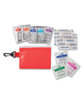 Prime Line First Aid Kit in PVC Pouch translucent red ModelSide