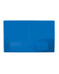 Prime Line Pocket Folder reflex blue ModelQrt