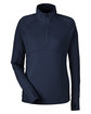 Puma Golf Ladies' Bandon Quarter-Zip navy blazer OFFront