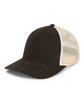 Pacific Headwear Ladies' Ponytail Cap blk/ beige/ blk ModelQrt
