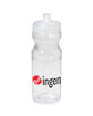 Prime Line 24oz Big Squeeze Sport Bottle With Lid clear DecoFront