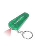 Prime Line Light 'N Whistle Key Tag translucnt green DecoFront