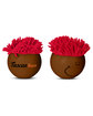 MopToppers Smiling Multicultural Stress Ball red DecoFront