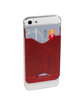 Prime Line Promo Mobile Device Card Caddy translucent red ModelQrt