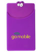 Goofy Group Silicone Mobile Device Pocket purple DecoFront