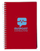 Prime Line Hardcover Spiral Notebook red DecoFront