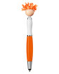 MopToppers Multicultural Screen Cleaner With Stylus Pen orange ModelBack